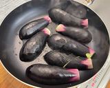 やみつき黄金比・旬の茄子の焼きびたし作り方6写真