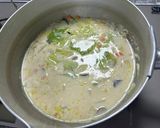 具だくさん！しじみと野菜の味噌豆乳スープ作り方9写真