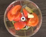 ぶんぶんで一瞬☆トマトの冷製スープ作り方2写真
