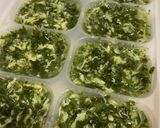 ［離乳食中期〜］小松菜のふんわり卵スープ作り方6写真