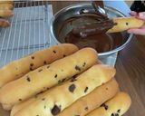 5分捏ねるだけ チョコスティックパン作り方24写真