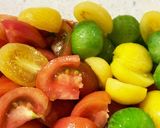 漬けるだけ！美味♡簡単酢のトマトマリネ作り方1写真