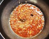 マーボー風！春雨とシーチキンの味噌汁作り方3写真