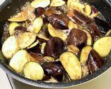簡単!! なすとひき肉のとろ〜り煮物作り方4写真