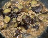 簡単!! なすとひき肉のとろ〜り煮物作り方5写真
