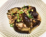 簡単!! なすとひき肉のとろ〜り煮物作り方7写真