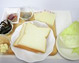 納豆チーズトースト作り方1写真