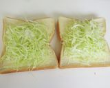 納豆チーズトースト作り方2写真
