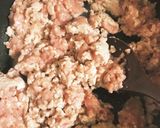 簡単ナスの肉味噌丼作り方2写真