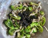 【銅鍋】梅酢と茗荷のサマーパスタ作り方2写真