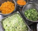 【保育園給食】みかんサラダ作り方1写真