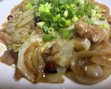 レタスのガリバタ醤油炒め作り方5写真