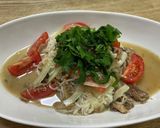 豆腐パスタ　オイルサーディンパスタ作り方3写真