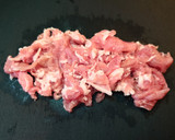 簡単☆お手軽豚肉ときのこの炊き込みご飯♩作り方2写真