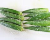 レンジで簡単!5分で☆丸ごとオクラサラダ作り方2写真