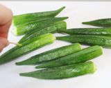 レンジで簡単!5分で☆丸ごとオクラサラダ作り方3写真