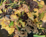 キクラゲと豚肉のオイスター炒め作り方5写真