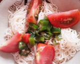 簡単★白だしとめんつゆの浅漬けで素麺和え作り方2写真
