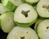 お化けきゅうりの煮物～主人大好物♡作り方3写真