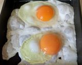 卵シートde朝ごはん♪作り方1写真