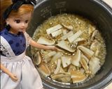 リカちゃん♡23年初♡松茸ごはん!!作り方4写真