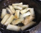 【保育園給食】ベーコンポテト春巻き作り方4写真
