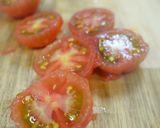 ミニトマトとモッツァレラの冷製パスタ作り方2写真