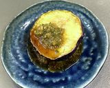 野菜すりおろしダレで揚げなすの一品作り方8写真