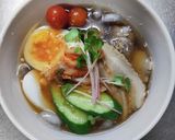 簡単おいしい手作り韓国冷麺のつゆ・スープ作り方3写真