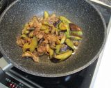 なすと豚肉の味噌炒め作り方2写真