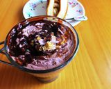 スタバ気分♪チョコレートムースラテ風作り方4写真