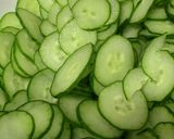 簡単！きゅうりと大葉の甘酢胡麻和え作り方1写真