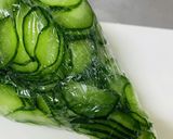 簡単！きゅうりと大葉の甘酢胡麻和え作り方3写真