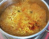 辛ラーメン、卵&キャベツをOn！作り方1写真