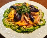 炙り豚しゃぶとオムレツの冷やし中華作り方13写真