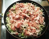 冷しゃぶ(豚)風野菜たっぷり　茹で蒸し豚作り方2写真