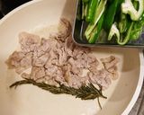 豚肉とピーマンローズマリー香る塩麹炒め作り方2写真