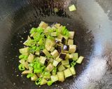 茄子と獅子唐の夏野菜春巻き作り方2写真