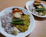 飯と3つのスパイスミルクカレー作り方8写真