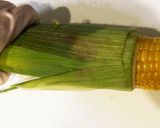 レンジで簡単するりん♪とうもろこし作り方3写真