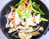 豚バラ肉ピーマン茄子の豆鼓醤炒め作り方5写真