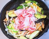 豚バラ肉ピーマン茄子の豆鼓醤炒め作り方6写真