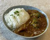 茄子とブロッコリーのカレー作り方9写真