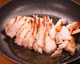 夏の☆鶏ももネギ塩チャーシュー素麺作り方4写真