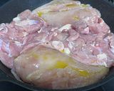 強炭酸でしっとり上質美味♡鶏ハム♡蒸し鶏作り方1写真