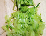 水菜の生姜醤油和え作り方2写真