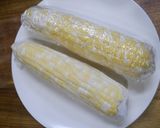 レンジで簡単！冷やしとうもろこし作り方2写真