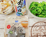 ゴーヤとちくわの塩昆布炒め作り方1写真