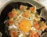 どん兵衛のインスタント麺〖釜玉うどん風〗作り方9写真