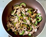【Diet】ゴーヤチャンプル風作り方5写真